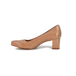 WALKING CRADLES WC MEREDITH WOMEN PUMP SLIP-ON IN NUDE PATENT LEATHER - TLW Shoes