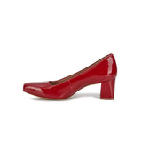 WALKING CRADLES WC MEREDITH WOMEN PUMP SLIP-ON IN RED PATENT LEATHER - TLW Shoes