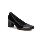 WALKING CRADLES WC MEREDITH WOMEN PUMP SLIP-ON IN BLACK PATENT LEATHER - TLW Shoes