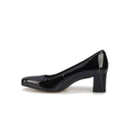 WALKING CRADLES WC MEREDITH WOMEN PUMP SLIP-ON IN BLACK PATENT LEATHER - TLW Shoes
