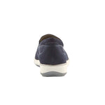 WALKING CRADLES WC ORLEANS WOMEN CASUAL SNEAKER IN NAVY NUBUCK - TLW Shoes