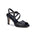 WALKING CRADLES WC PORSHA WOMEN PLATFORM SANDAL IN BLACK CASHMERE LEATHER - TLW Shoes