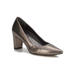 WALKING CRADLES WC SAMANTHA WOMEN PUMP SHOE IN PEWTER JASMINE LEATHER - TLW Shoes