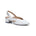 WALKING CRADLES WC HARLAN WOMEN SLING-BACK PUMP IN WHITE MESTICO LEATHER - TLW Shoes