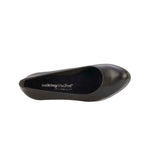 WALKING CRADLES WC PAYTON WOMEN PUMP IN BLACK CASHMERE LEATHER - TLW Shoes