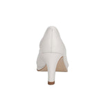 WALKING CRADLES WC PAYTON WOMEN PUMP IN WHITE CASHMERE LEATHER - TLW Shoes