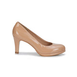 WALKING CRADLES WC PAYTON WOMEN PUMP IN NUDE PATENT LEATHER - TLW Shoes