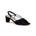 WALKING CRADLES WC LUCIA WOMEN DRESS SANDAL IN BLACK KID SUEDE - TLW Shoes