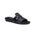 WALKING CRADLES WC CANDICE WOMEN SLIDE SANDAL IN BLACK NAPPA LEATHER/PATENT - TLW Shoes