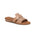 WALKING CRADLES WC CANDICE WOMEN SLIDE SANDAL IN NUDE NAPA LEATHER/PATENT - TLW Shoes