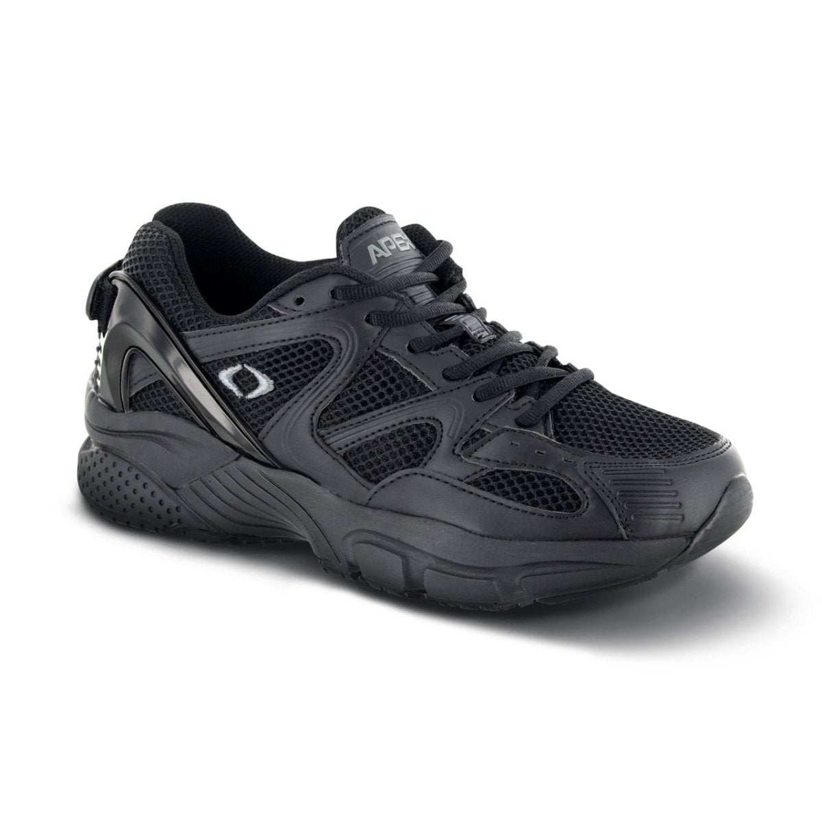 APEX X520M BOSS RUNNER MEN'S ACTIVE SHOE IN BLACK - TLW Shoes