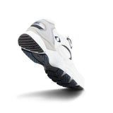 APEX X521M BOSS RUNNER MEN'S ACTIVE SHOE IN WHITE/NAVY. - TLW Shoes