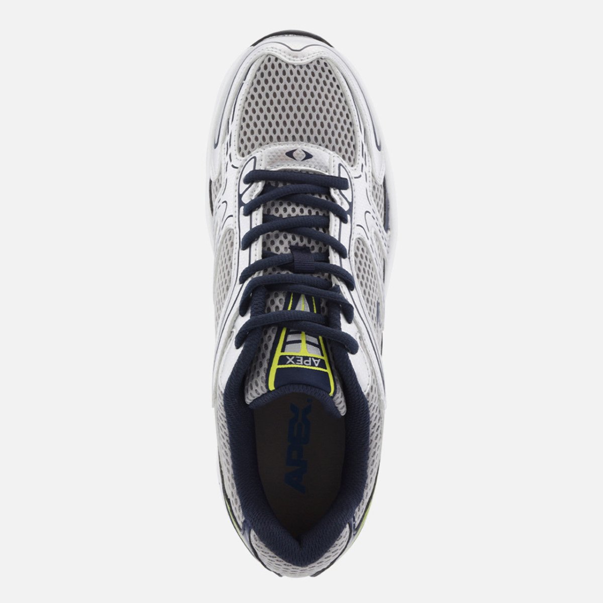Apex X523m Boss Runner Men's Active Shoe X Last In Silver/blue - TLW Shoes
