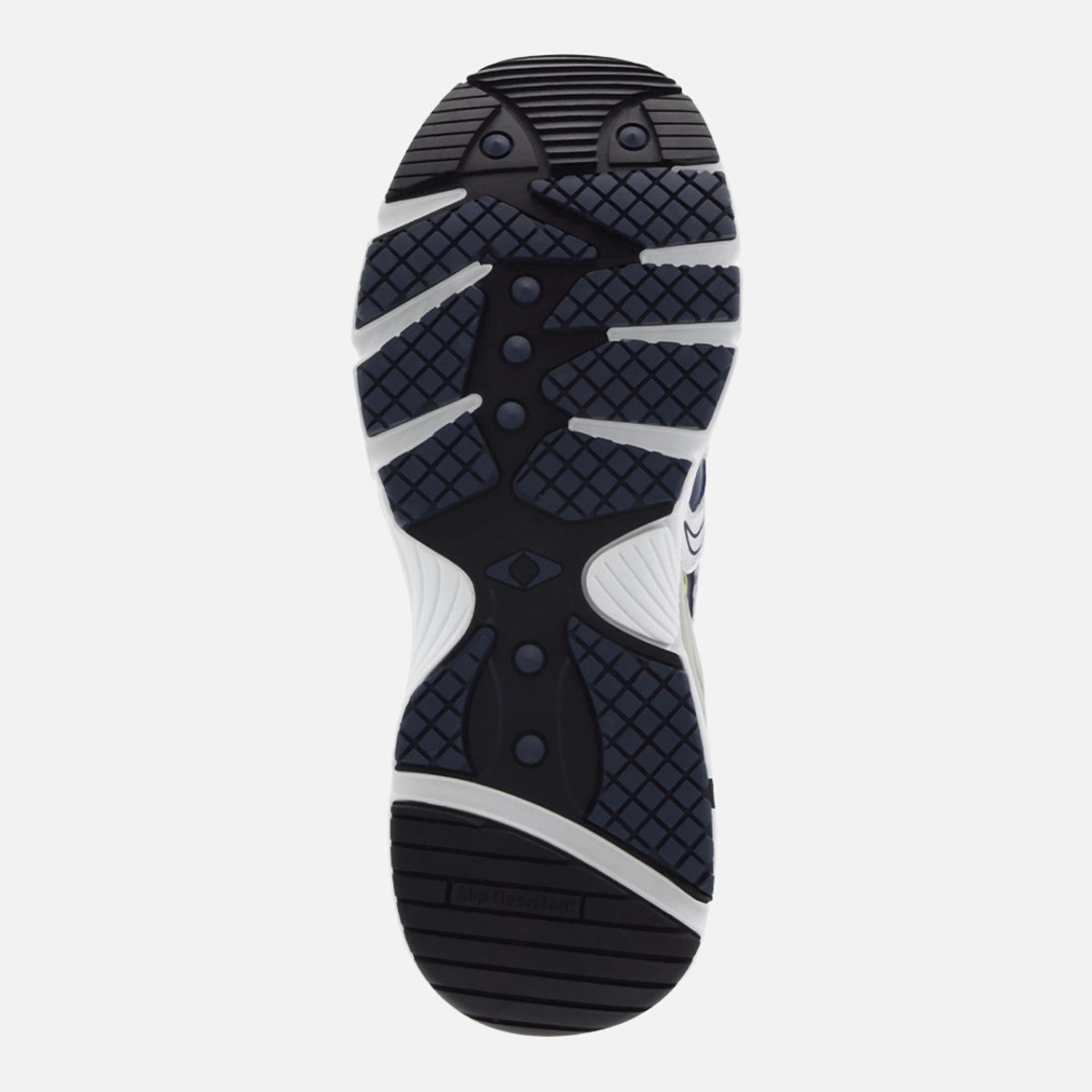 Apex X523m Boss Runner Men's Active Shoe X Last In Silver/blue - TLW Shoes