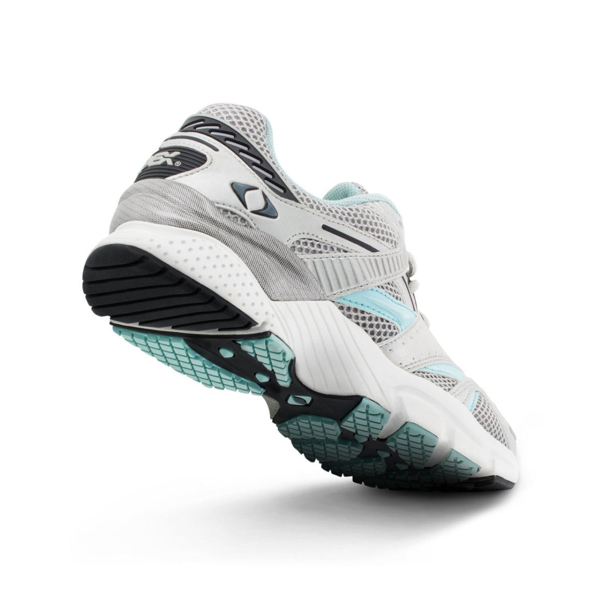 Apex X527w Boss Runner Women's Active Shoe X Last In Silver/sea Blue - TLW Shoes